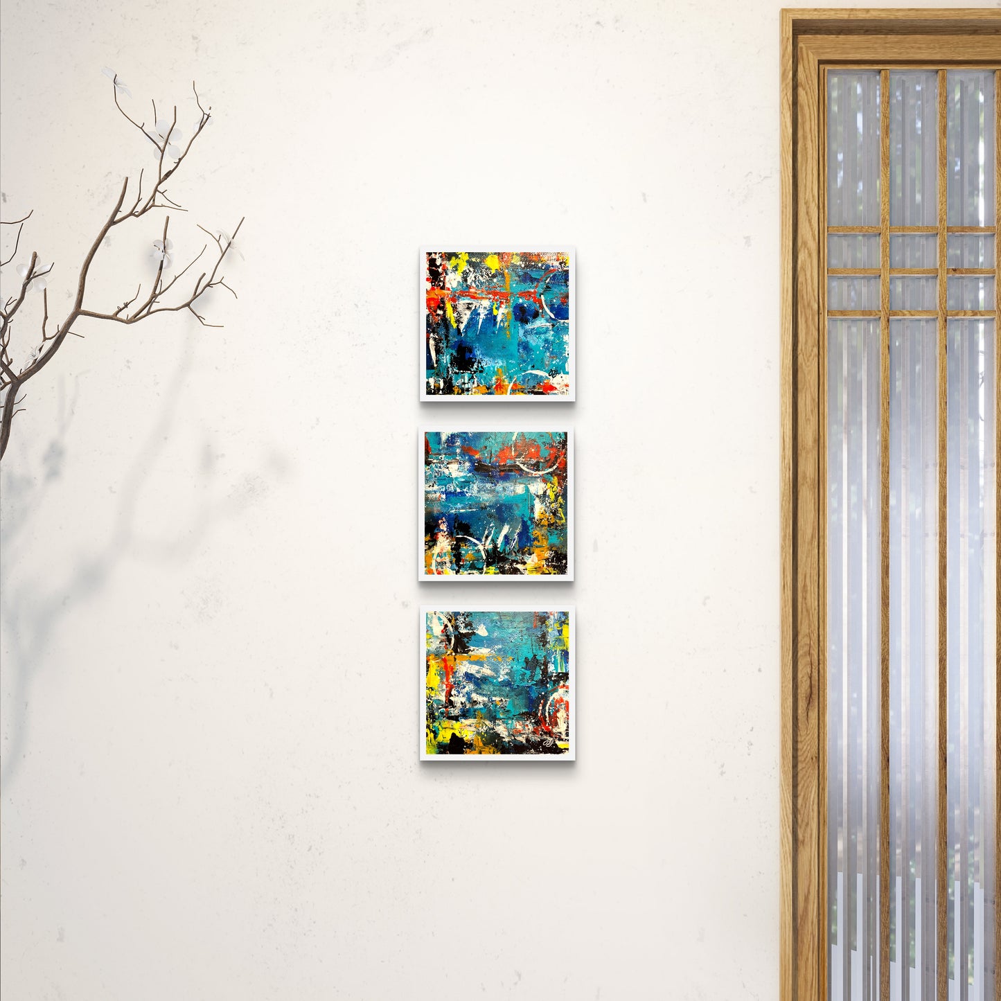 Aquatic Reverie Triptych 1.1