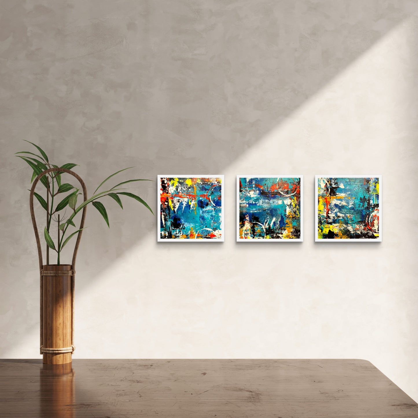 Aquatic Reverie Triptych 1.1