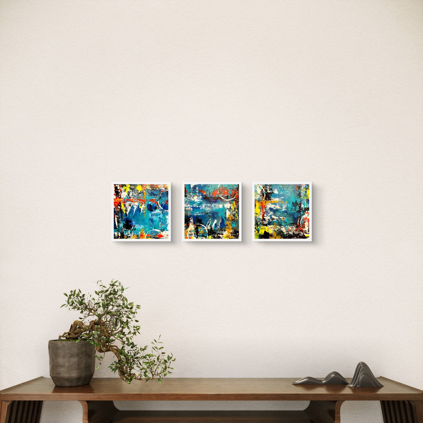 Aquatic Reverie Triptych 1.1