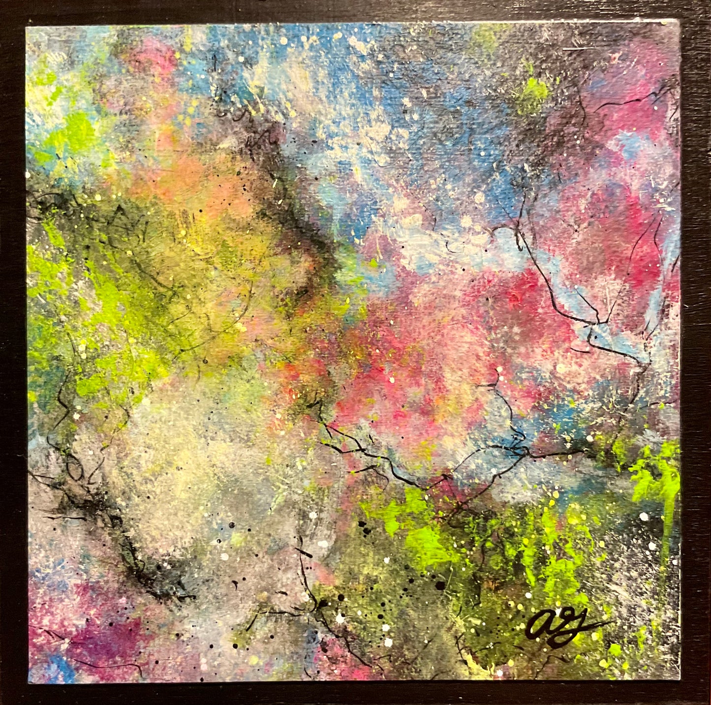 Stellar Astral 1.3 8x8x0.75 hollowed wood block 7DC66FEF-05E5-4733-A828-2F83CF6F2DC2 Gatlin Galleries Store