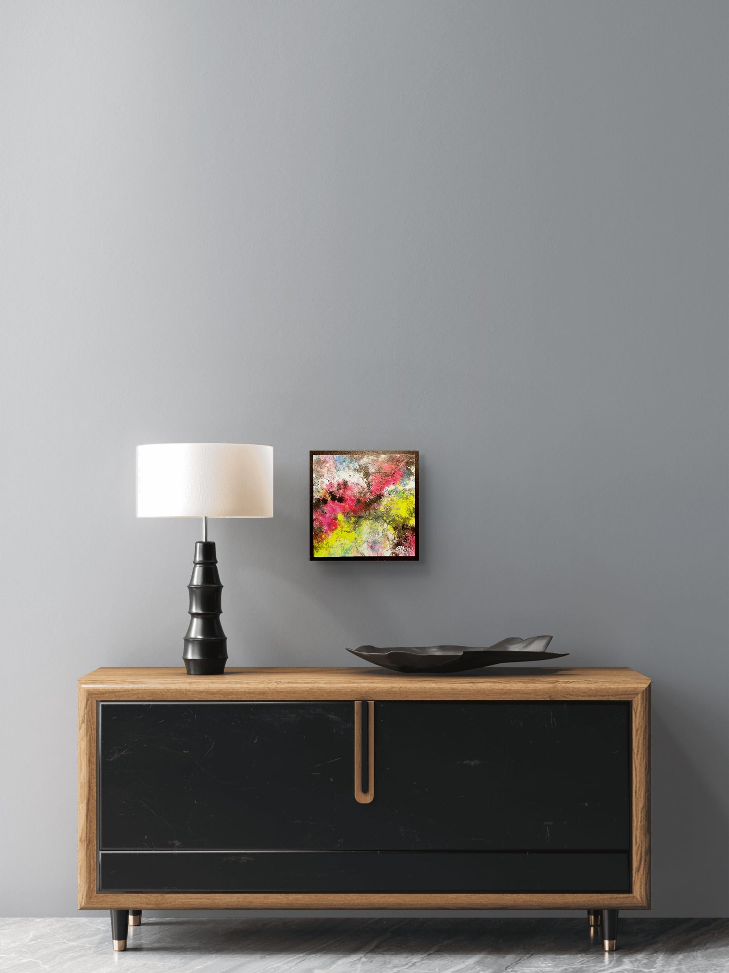 Stellar Astral 1.2 8x8x0.75 hollowed wood block 9643C64B-84DF-4C5D-AC62-FD87B0E225AF Gatlin Galleries Store