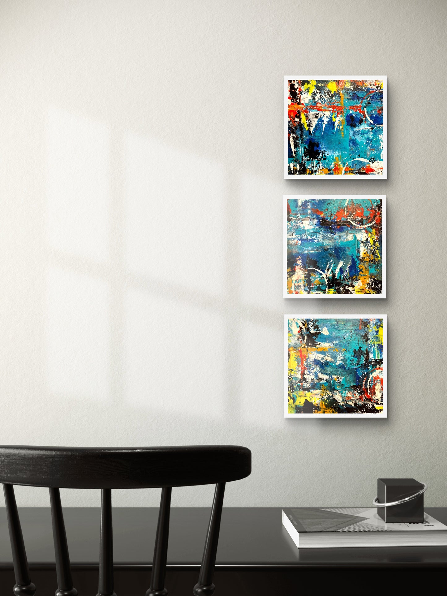 Aquatic Reverie Triptych 1.1