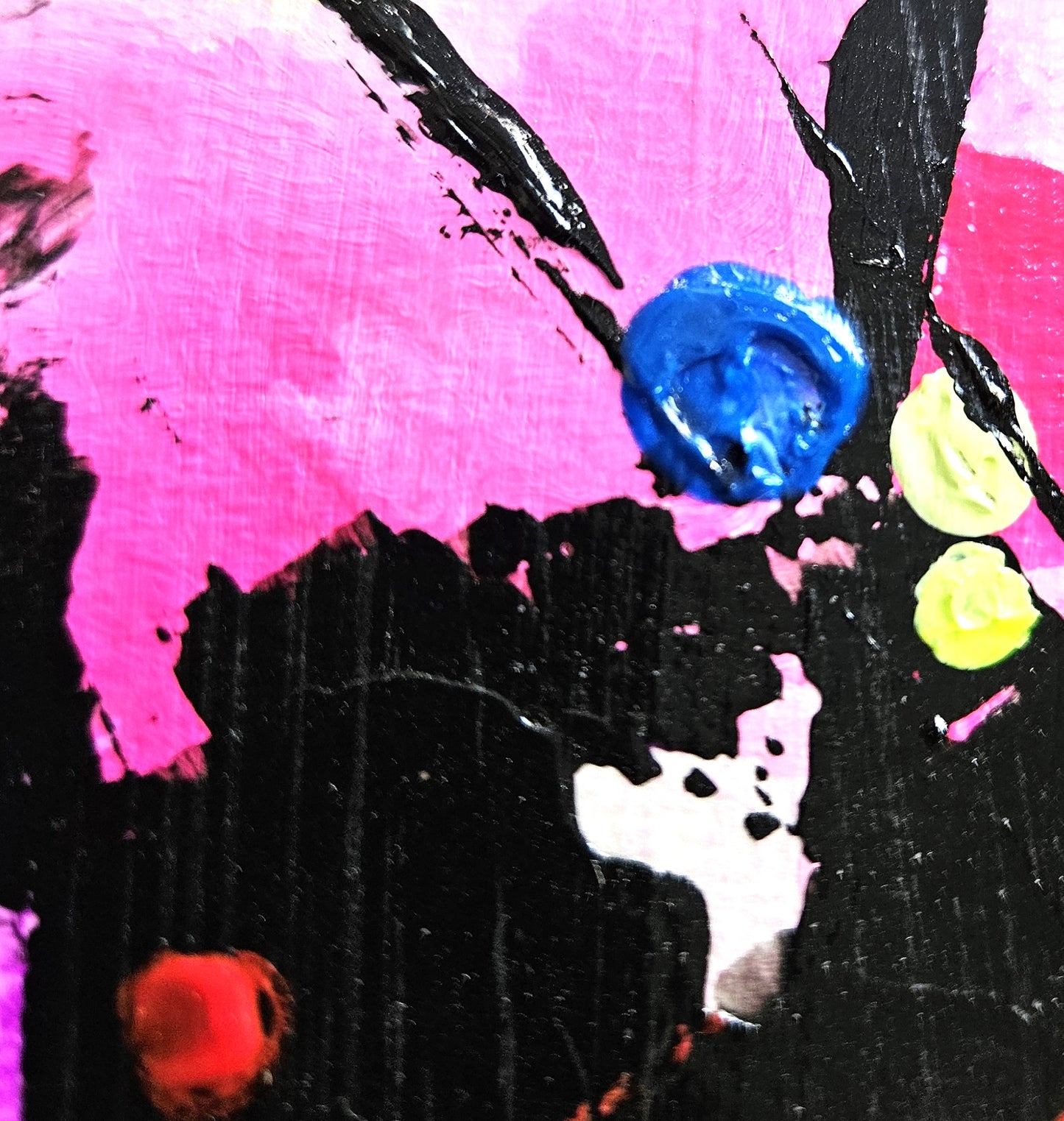 Abstract on Wood Block #6