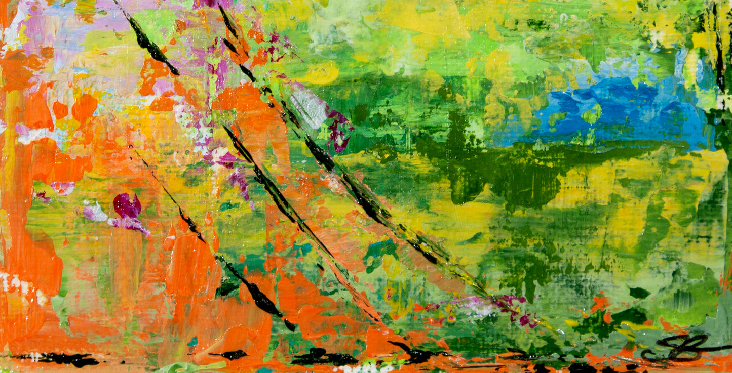 Garden View 4x4 Matted 4x4_Texture_1ffa10df-0305-4178-8920-882d3b7aa150 Gatlin Galleries Store