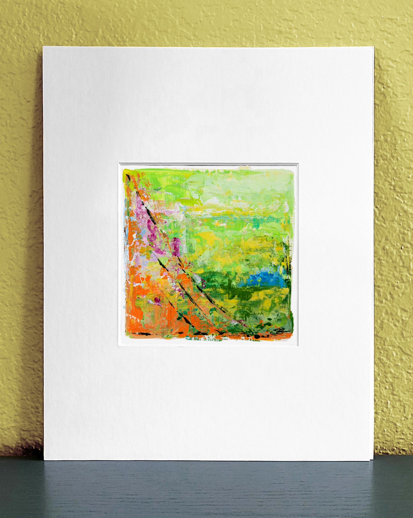 Garden View 4x4 Matted Garden_View_Portait Gatlin Galleries Store