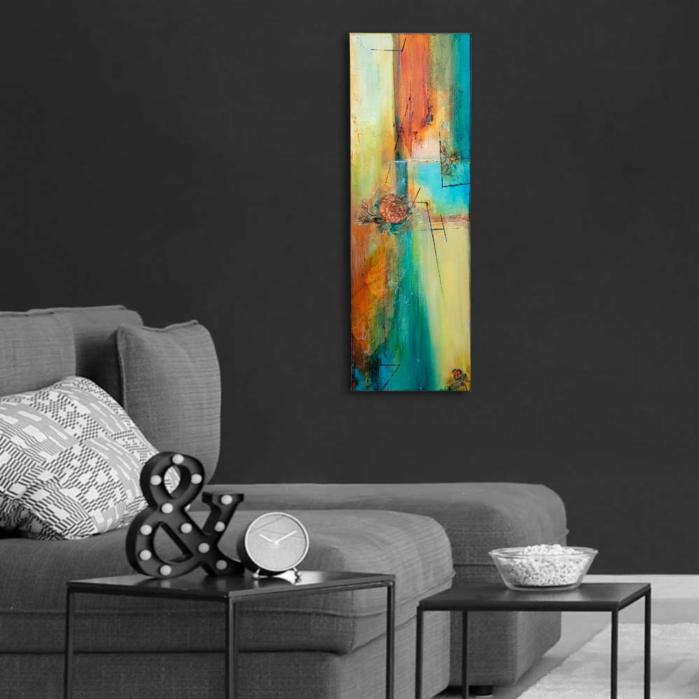 Summer Rose 12x36x1.5 Room2 Gatlin Galleries Store