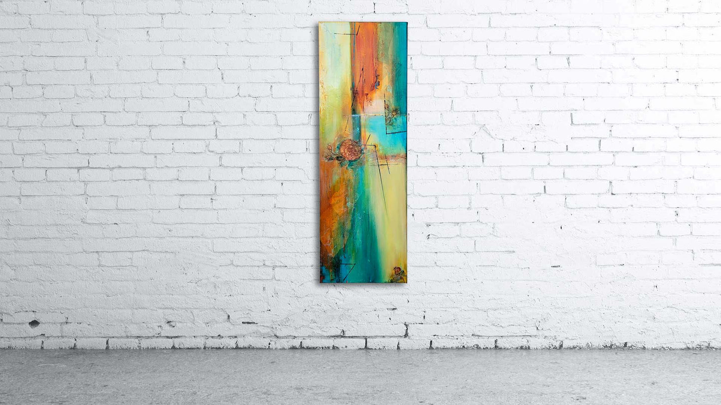 Summer Rose 12x36x1.5 Studio_Brick_12x36_33994f4f-754b-46b4-937a-88cabec5f13a Gatlin Galleries Store