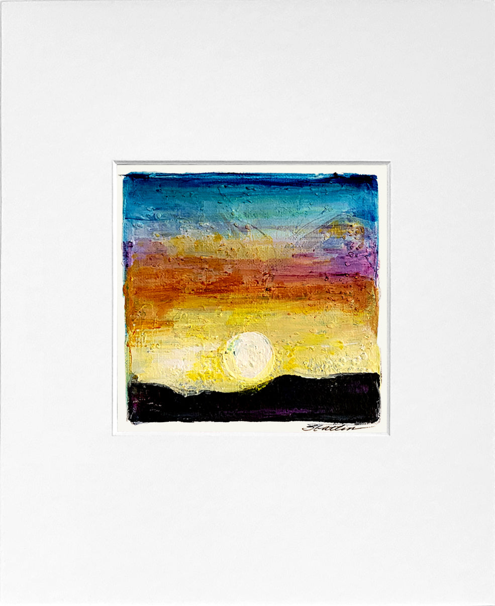 Horizon 4x4 Matted Virtical_Mat_737047d5-6d63-4e8c-ad5f-c5c255d81c96 Gatlin Galleries Store