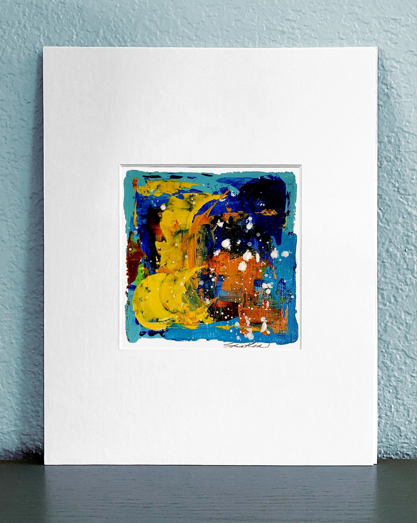 Summer Snow 4x4 Matted Virtical_Wall_6a5d7d93-e83e-4e0f-8d67-fcb40ffc4467 Gatlin Galleries Store