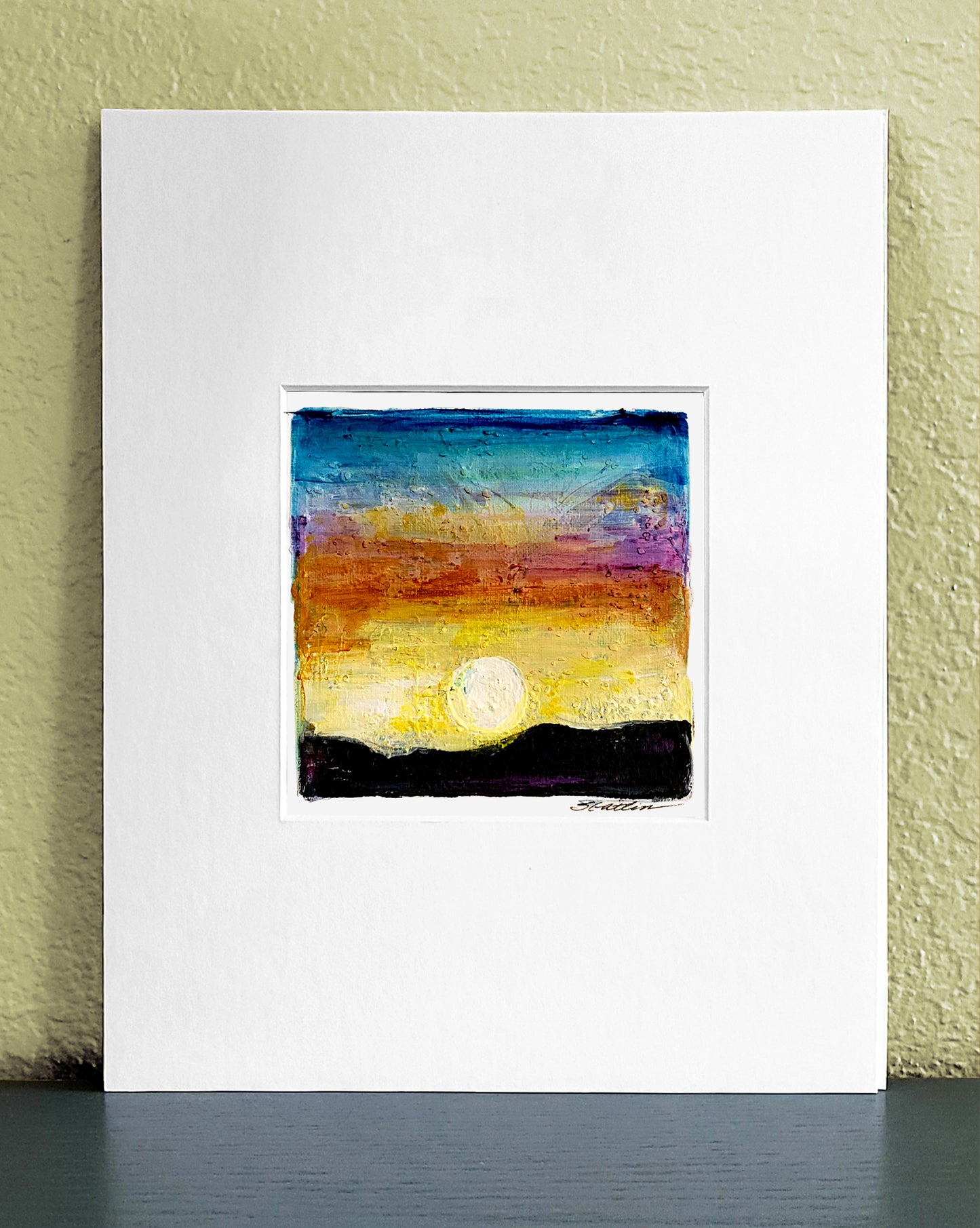 Horizon 4x4 Matted Virtical_Wall_fe13261b-56c0-46bd-bc18-478623554231 Gatlin Galleries Store
