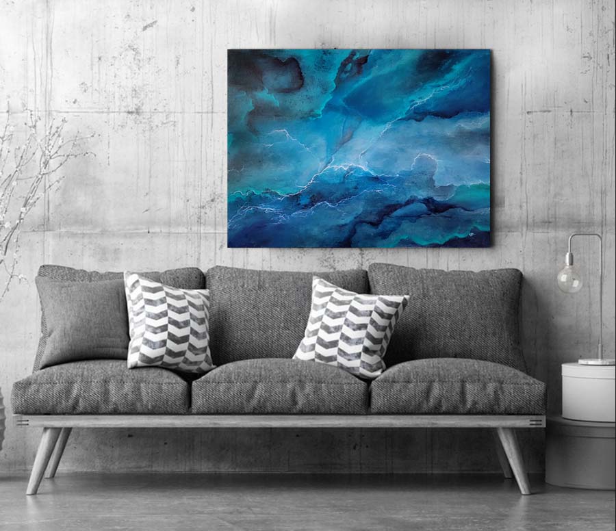 Nimbostratus Posters, Prints, & Visual Artwork Wall_BW Gatlin Galleries Store