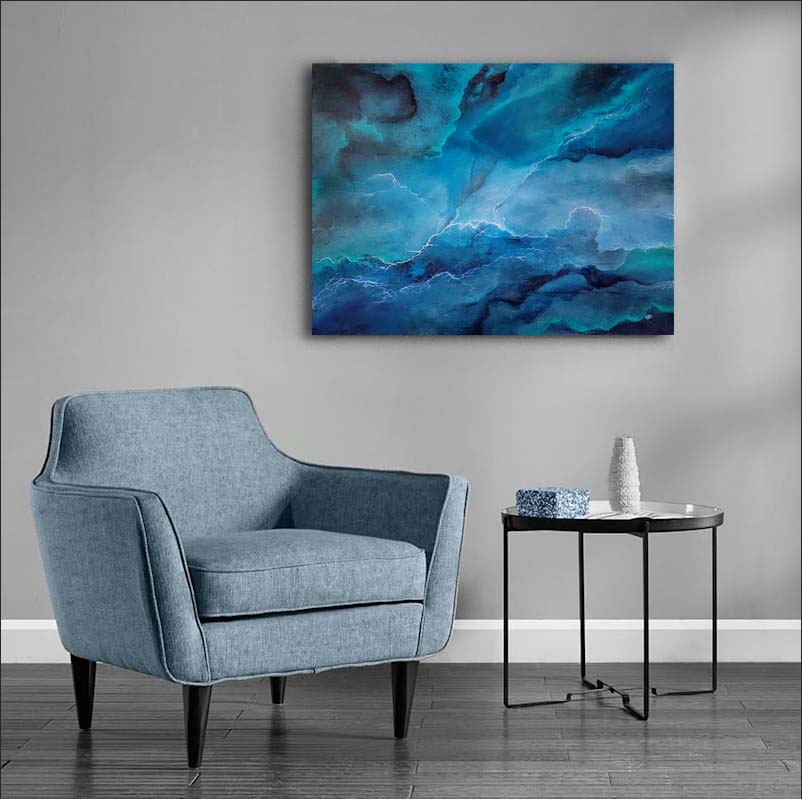 Nimbostratus Posters, Prints, & Visual Artwork wall2_BW Gatlin Galleries Store