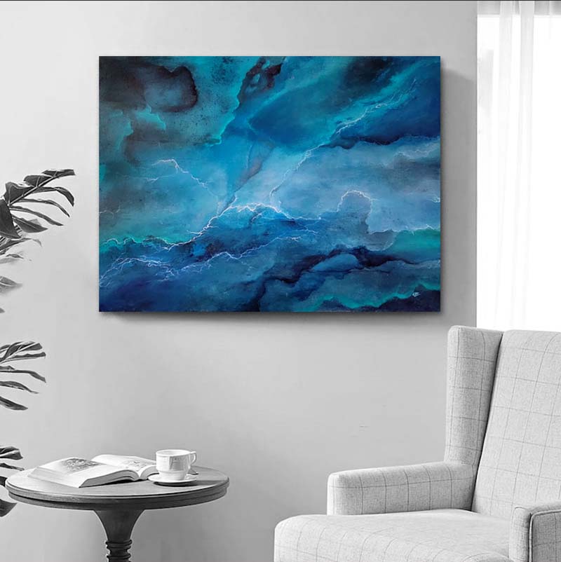 Nimbostratus Posters, Prints, & Visual Artwork wall3_BW Gatlin Galleries Store