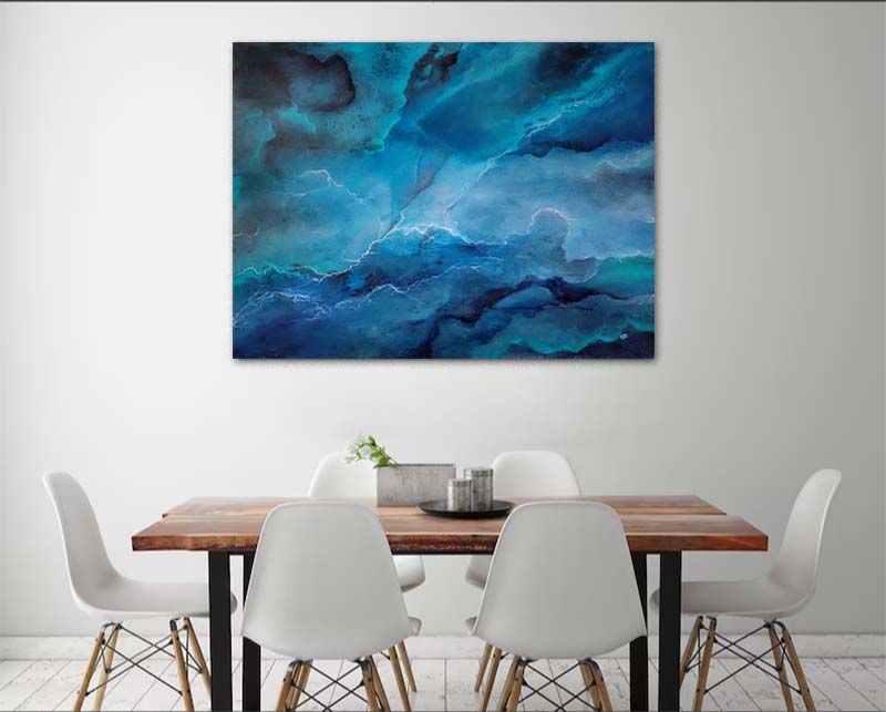 Nimbostratus Posters, Prints, & Visual Artwork wall4_Color Gatlin Galleries Store