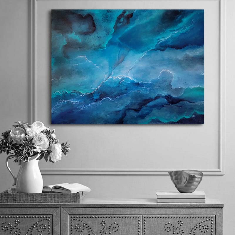 Nimbostratus Posters, Prints, & Visual Artwork wall5_BW Gatlin Galleries Store