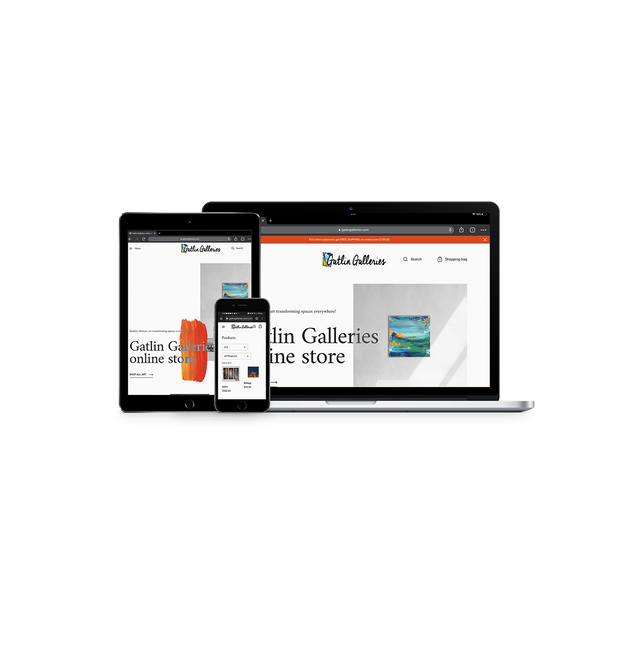 Now launching Gatlin Galleries Online Store