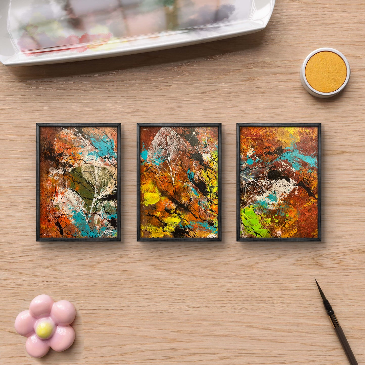 Ethereal Canopy Triptych 2.2