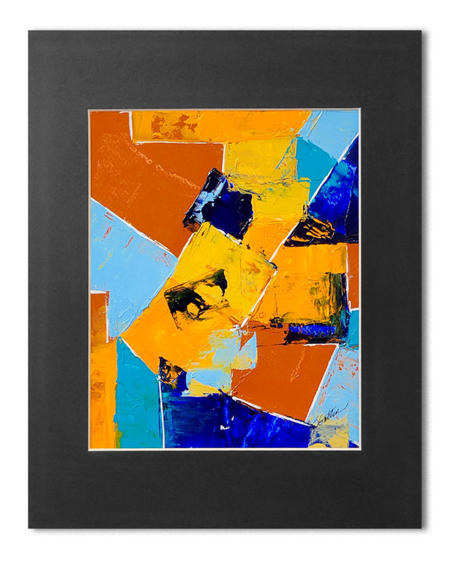 Mixed Media Matted 1